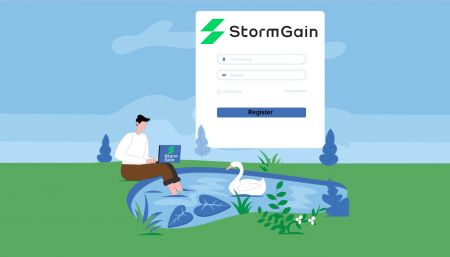 Como registrar uma conta no StormGain