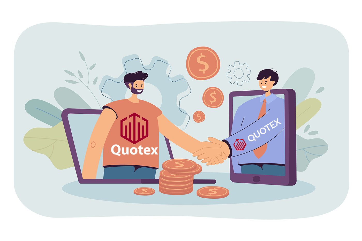 Hoe lid te worden van het Affiliate Programma en Partner te worden in Quotex